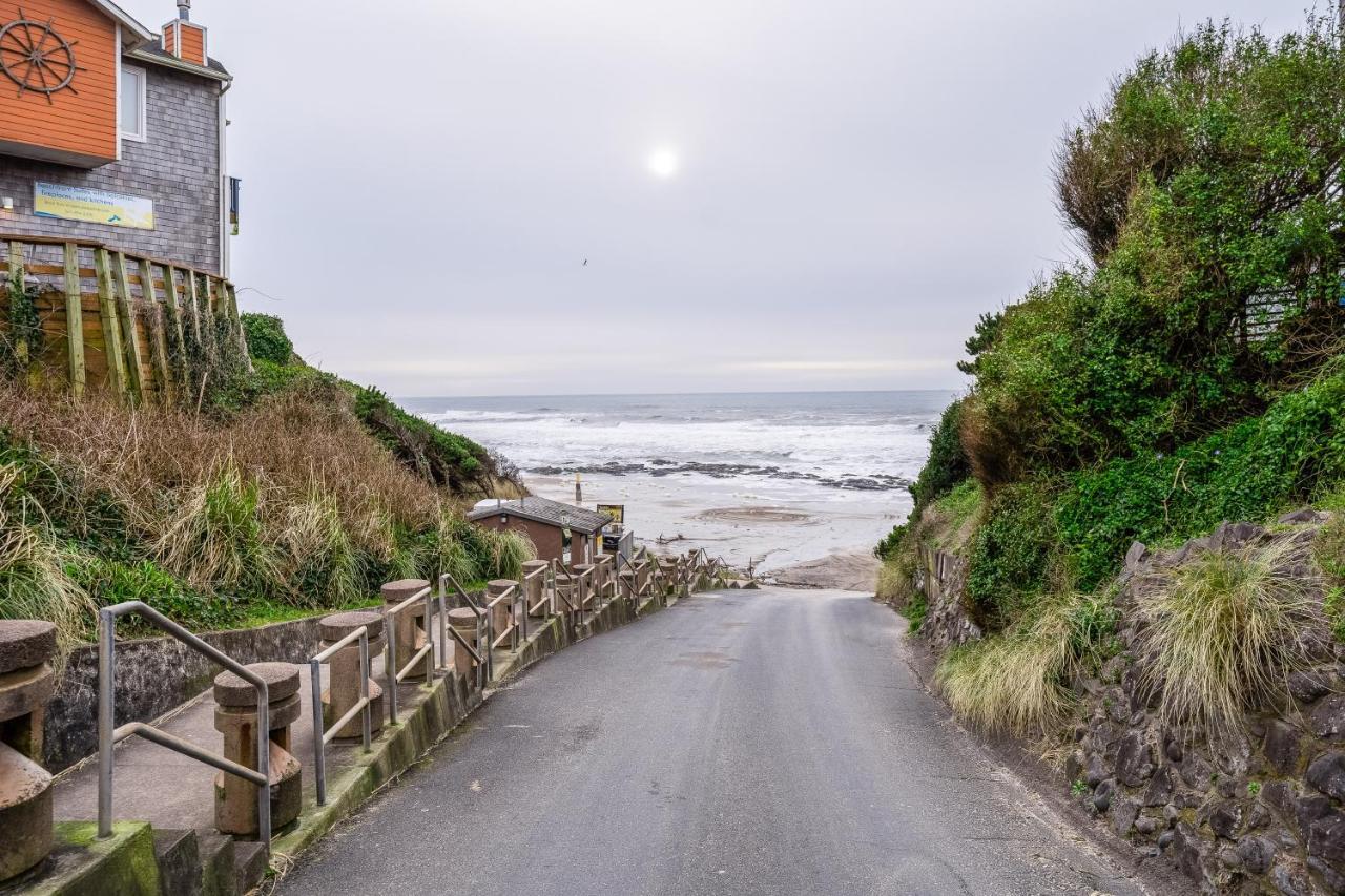 Oceanfront Contemporary Lejlighed Lincoln City Eksteriør billede